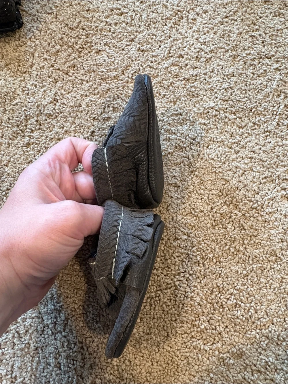 Freshly Picked Suede Leather Moccasin Baby shoes slippers